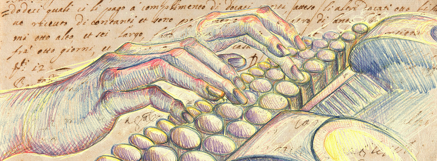 Illustrazione digitale di Maddalena Guadagnino, 2023, studentessa presso l'Istituto Europeo di Design di Milano