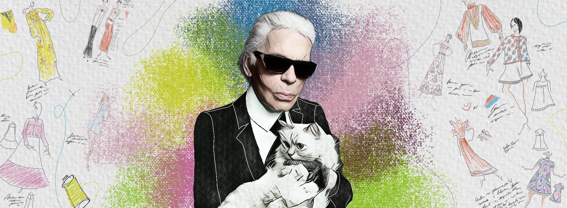 Immagine di Larisa Flutur , 2023, studentessa del Liceo artistico Volta di Pavia. Tecnica mista