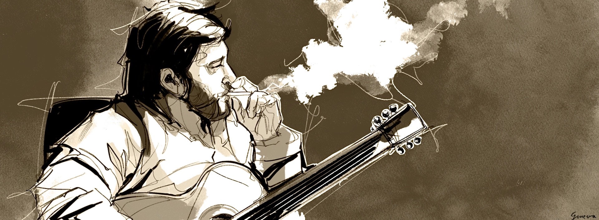 Illustrazione di Ginevra Sacchi, 2022, diplomata al Liceo artistico Volta di Pavia