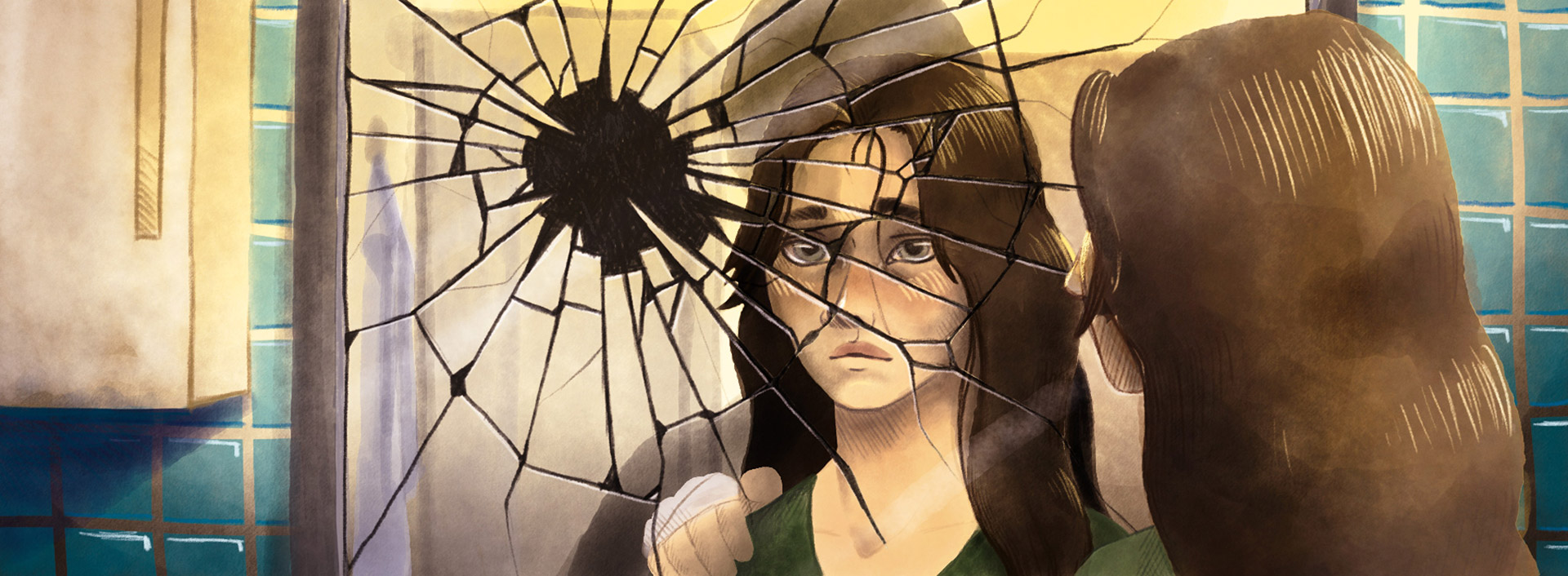 Illustrazione digitale di Emma Conedera, 2023, studentessa presso NABA, Nuova Accademia di Belle Arti