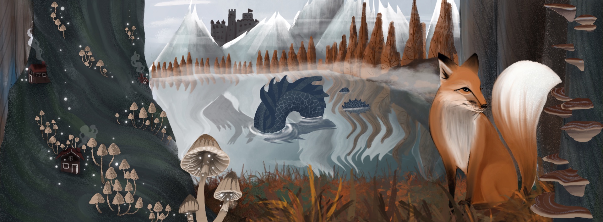 Illustrazione digitale di Laura Ramacciotti, 2022, studentessa presso IED di Milano