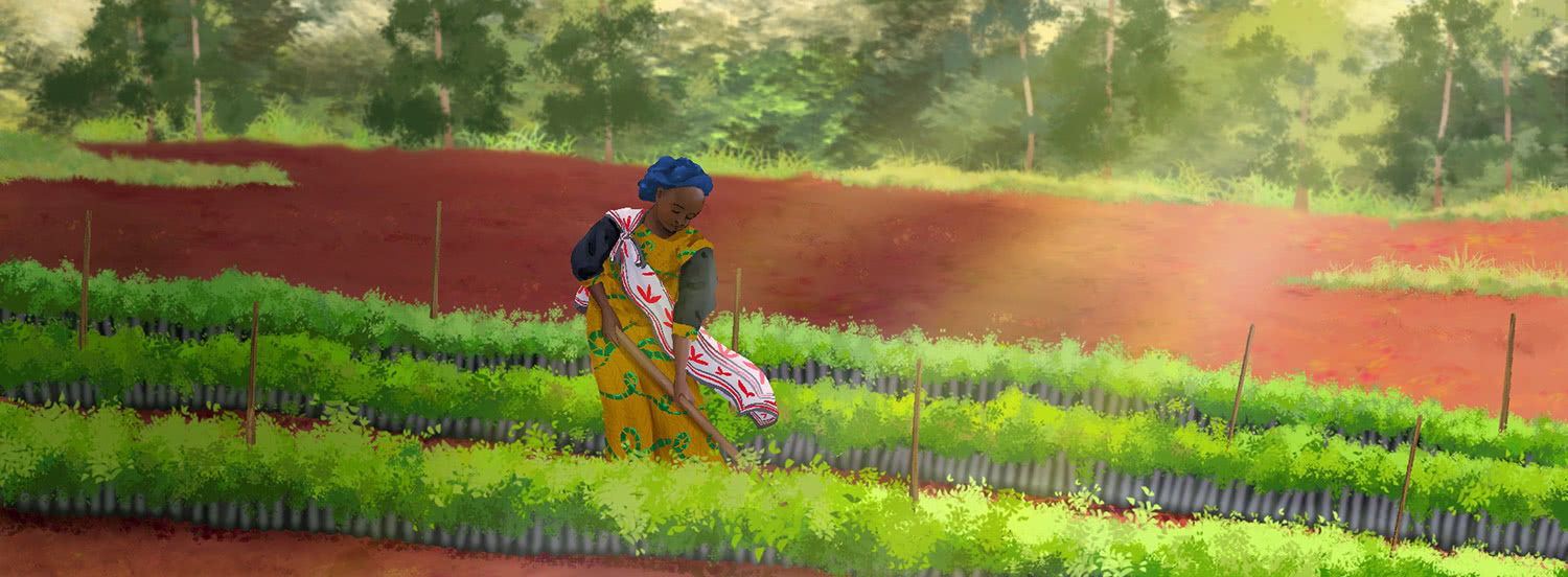 Illustrazione digitale di Adèle Baer, 2022