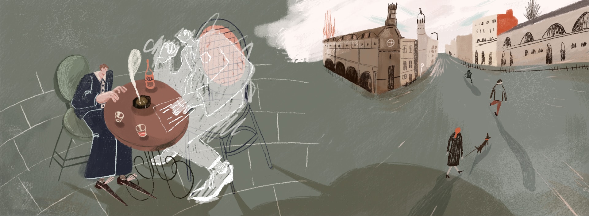 Illustrazione di Chiara Seveso, 2022, studentessa del Triennio in Media Design e Arti Multimediali, NABA, Nuova Accademia di Belle Arti