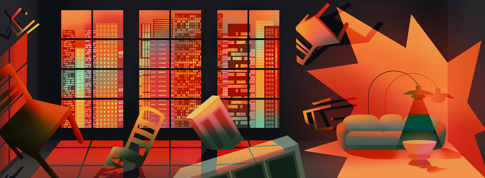 Illustrazione di Eva Pieroni Harouach, 2023, studentessa del Triennio in Graphic Design e Art Direction, NABA, Nuova Accademia di Belle Arti  