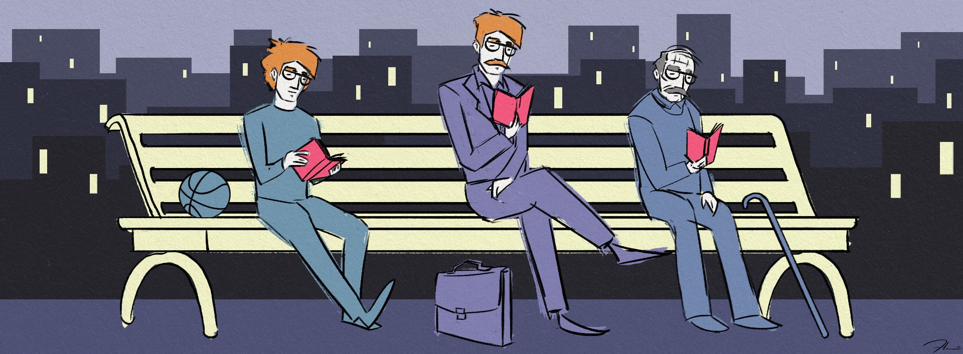 Illustrazione digitale di Francesco Vercesi, 2022, diplomato presso il Liceo Artistico Volta di Pavia