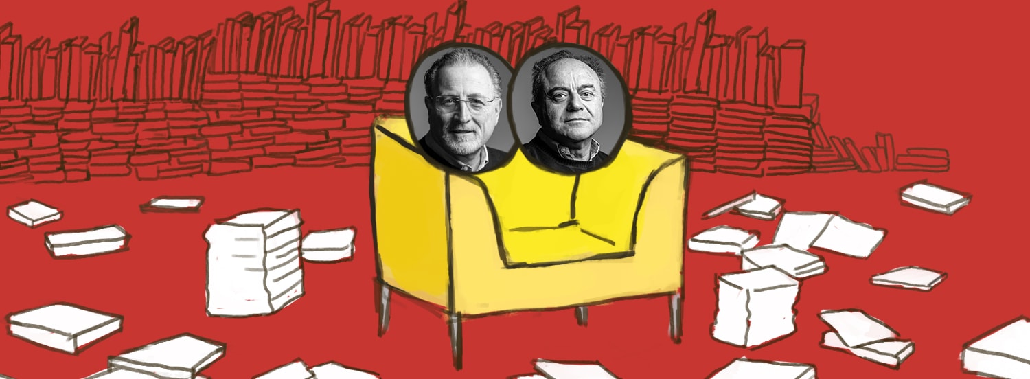 Illustrazione di Laura Bornea, 2021 - la sigla delle interviste "Il profumo delle pagine" è cantata da Laura Salvi - compositore Marco Zoppi