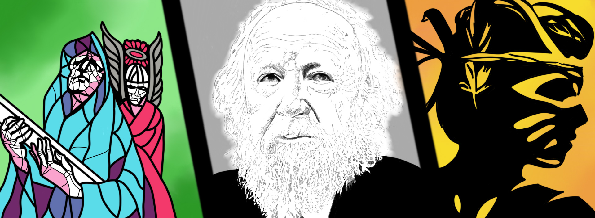 Illustrazione digitale di Benedetta Macis, 2023, studentessa al Liceo artistico Volta di Pavia