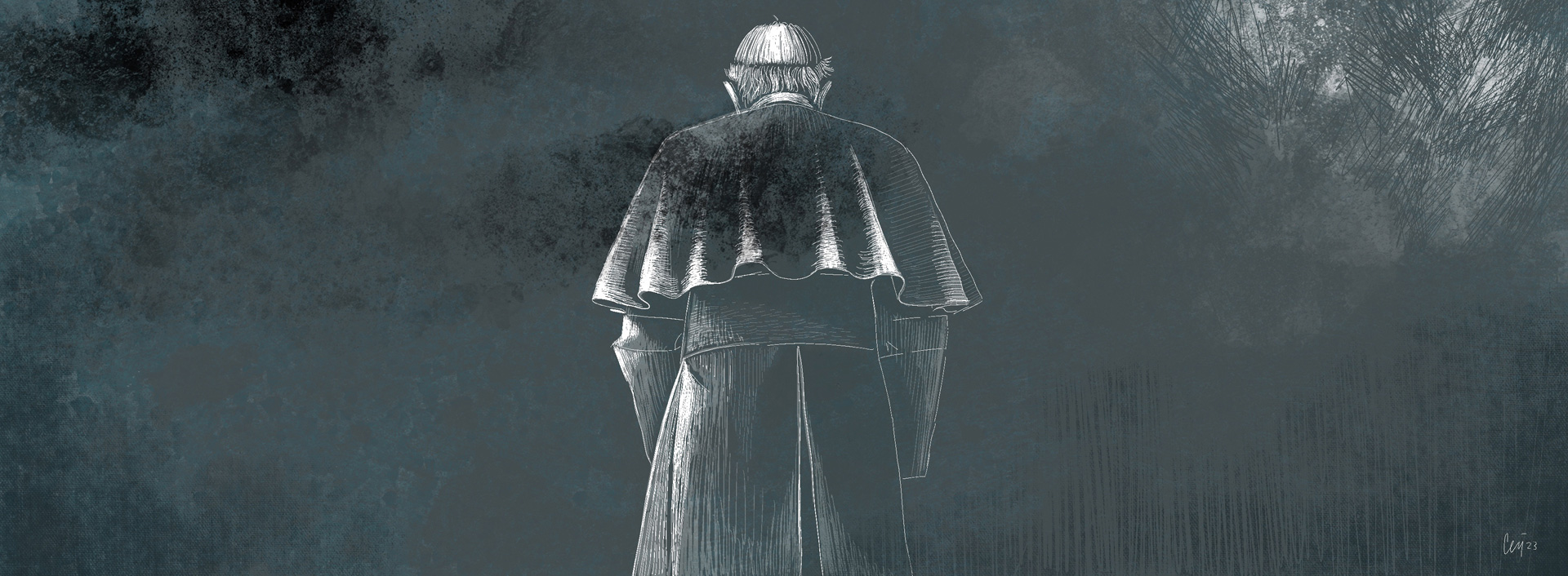 Illustrazione digitale di Cecilia Viganò, 2023