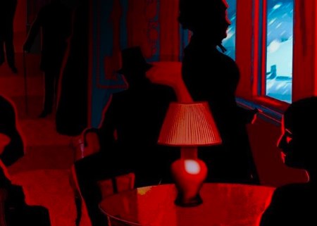 Immagine tratta dal libro "Assassinio sull'Orient Express" di Agatha Christie, Mondadori, 2020