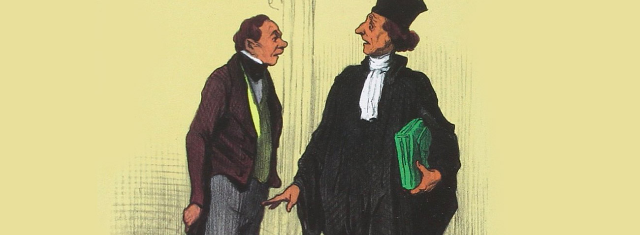 Immagine tratta dal libro "Elogio dei giudici scritto da un avvocato di Piero Calamandrei, Ponte alle Grazie, 1999"