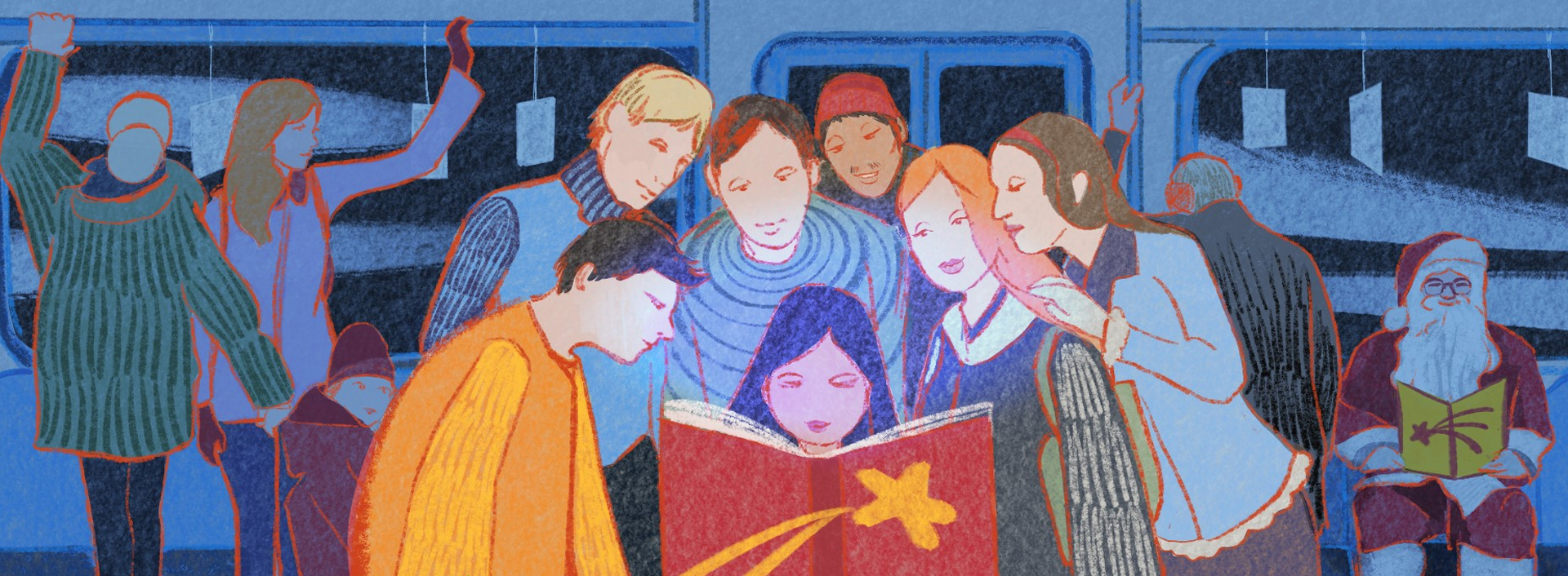 Illustrazione di Caterina Capelli, studentessa presso l'istituto NABA, Nuova Accademia di Belle Arti  