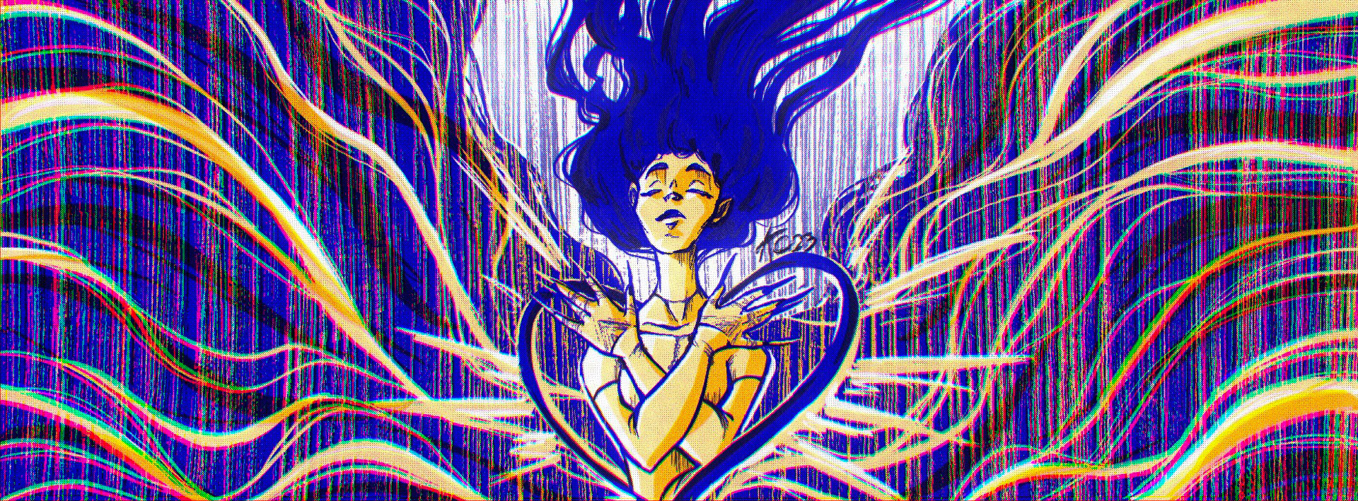 Illustrazione digitale di Asia Cipolloni, 2023