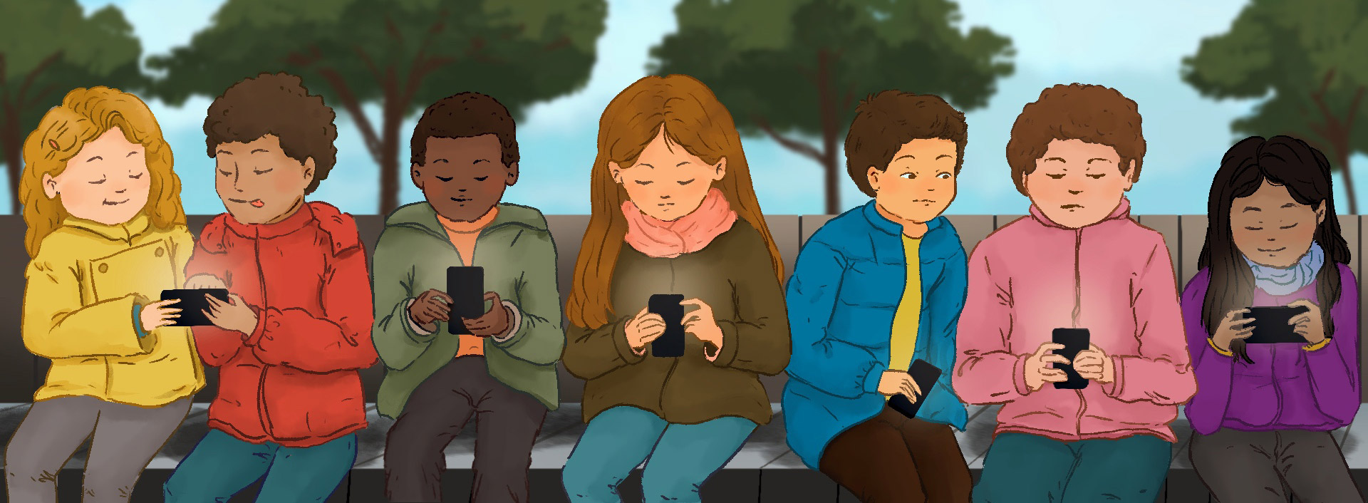 Illustrazione digitale di Adèle Baer, 2023