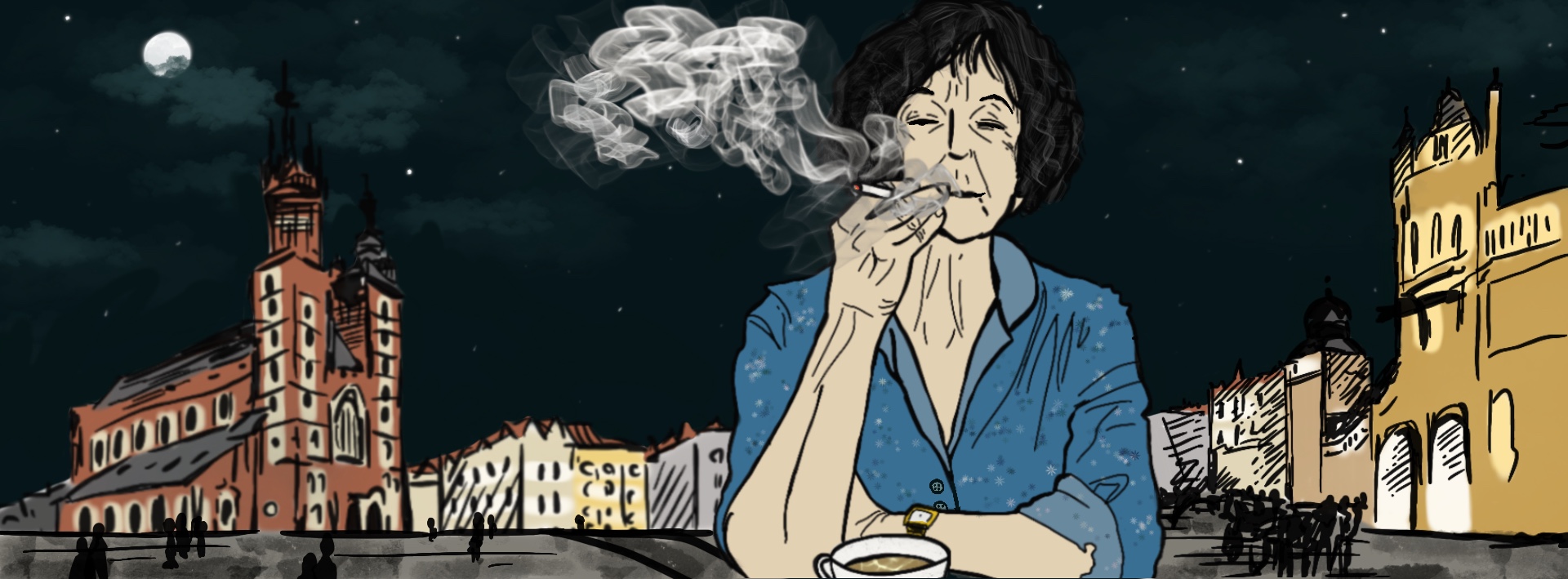 Illustrazione digitale di Elisa Pak studentessa al Liceo Volta di Pavia, 2022