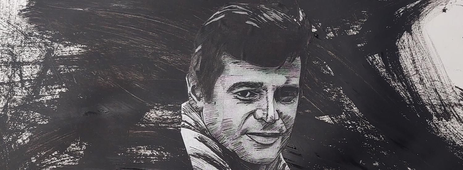 Illustrazione di Rebecca Guastamacchia, 2023, studentessa del Liceo Artistico A. Volta di Pavia. Tecnica mista