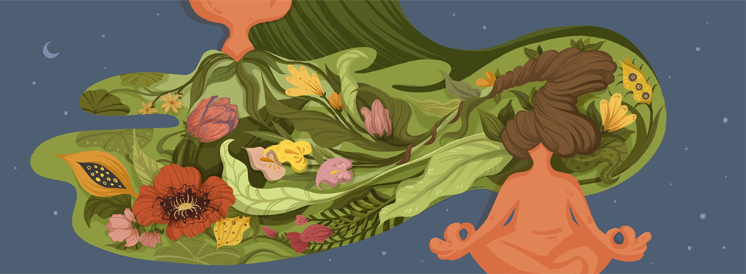 Illustrazione di Siyu Wang, 2023, studentessa presso l'Istituto Europeo di Design di Milano