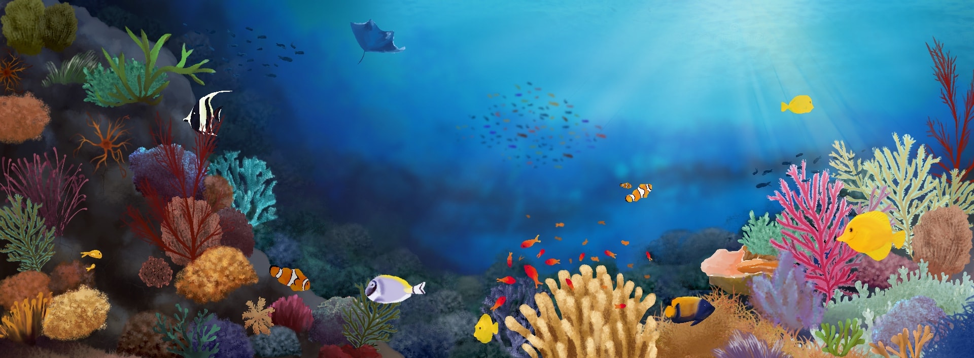 Illustrazione digitale di Adèle Baer, 2022