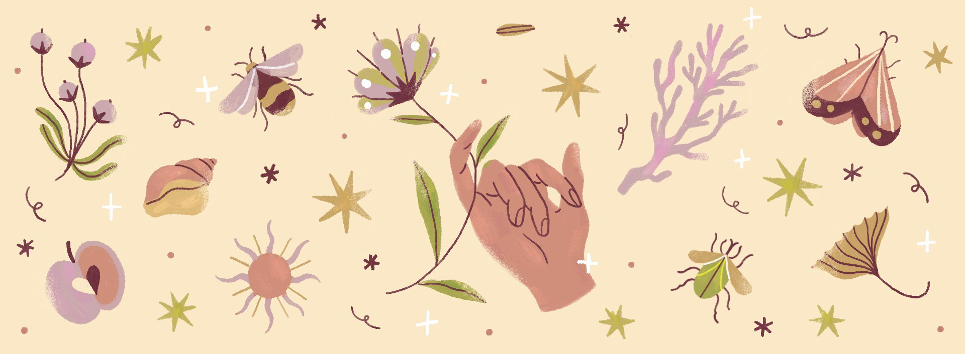 Illustrazione di Sara Brienza, 2022, studentessa presso l'Istituto Europeo di Design di Milano