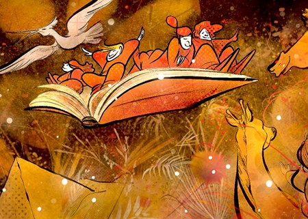 Illustrazione digitale di Giulia Masia, 2022, diplomata presso l'Istituto Europeo di Design di Milano