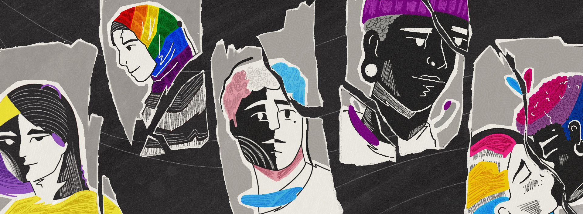 Illustrazione digitale di Andrea De Carlo, 2023, studente del Triennio in Graphic Design e Art Direction, NABA, Nuova Accademia di Belle Arti