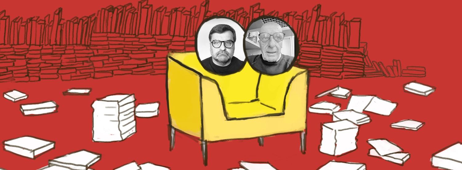 Illustrazione di Laura Bornea, 2021 - la sigla delle interviste "Il profumo delle pagine" è cantata da Laura Salvi - compositore Marco Zoppi