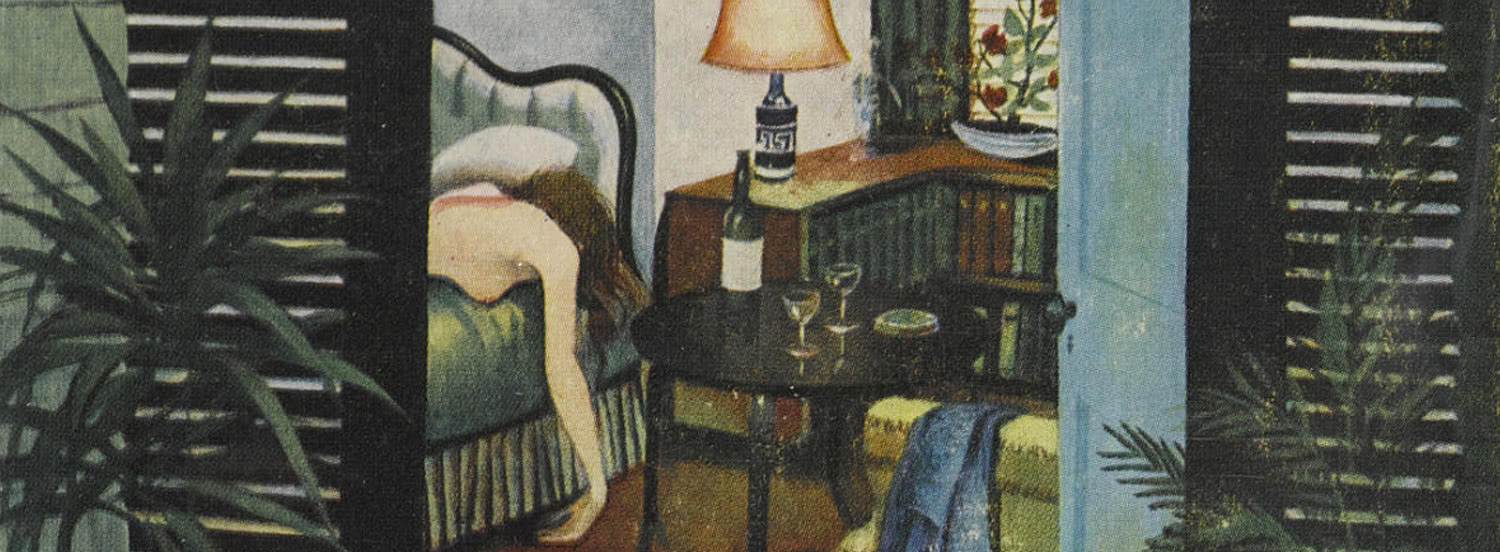 Particolare tratto dalla copertina della prima edizione americana del romanzo (1953)