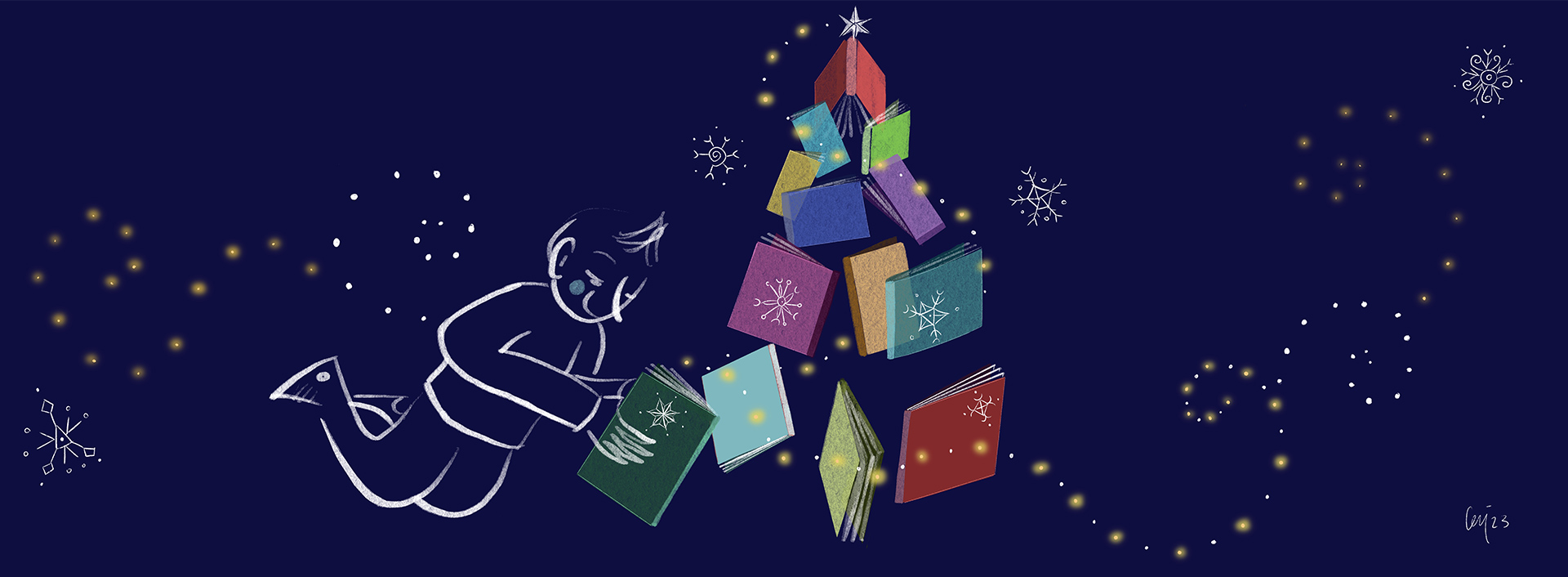 Illustrazione digitale di Cecilia Viganò, 2023