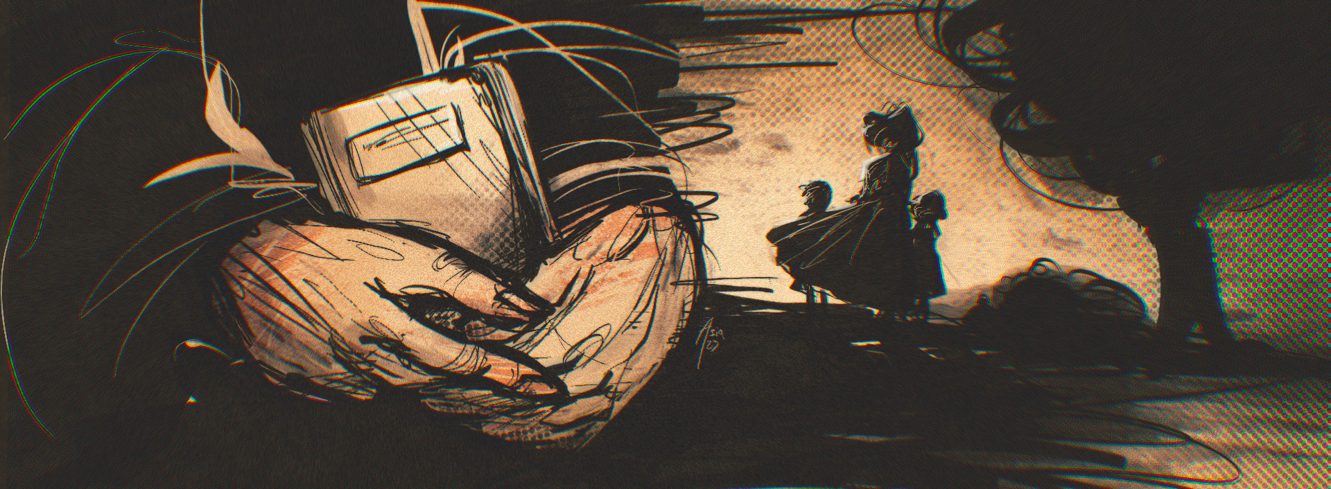 Illustrazione digitale di Asia Cipolloni, 2023, studentessa del Triennio in Illustrazione e Animazione allo IED, Istituto Europeo di Design