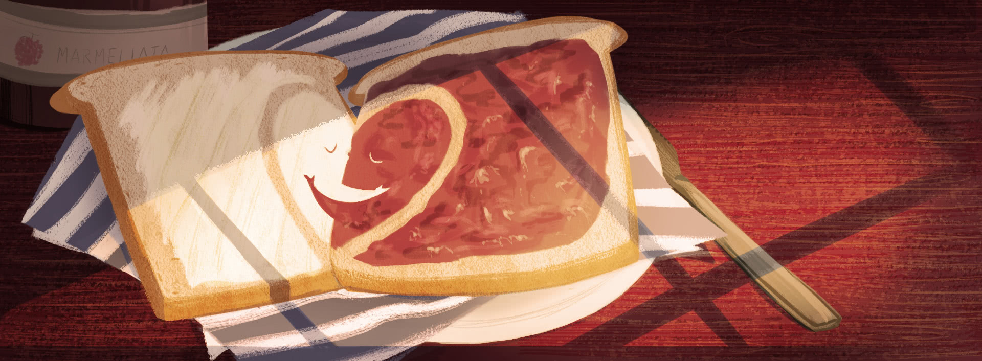 Illustrazione digitale di Chiara Caramaschi, 2022, studentessa presso l'Istituto Europeo di Design di Milano