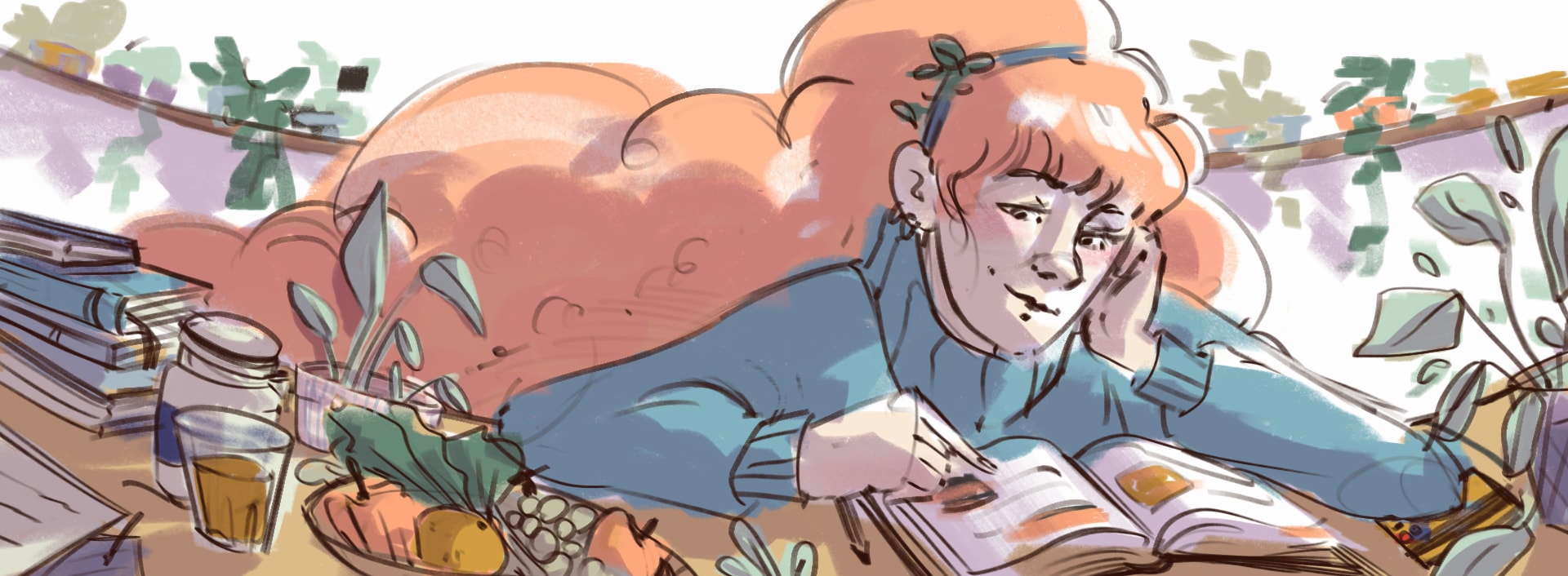 Illustrazione di Beatrice Sacchi, 2021, diplomata in Illustrazione e Animazione all'Istituto Europeo di Design