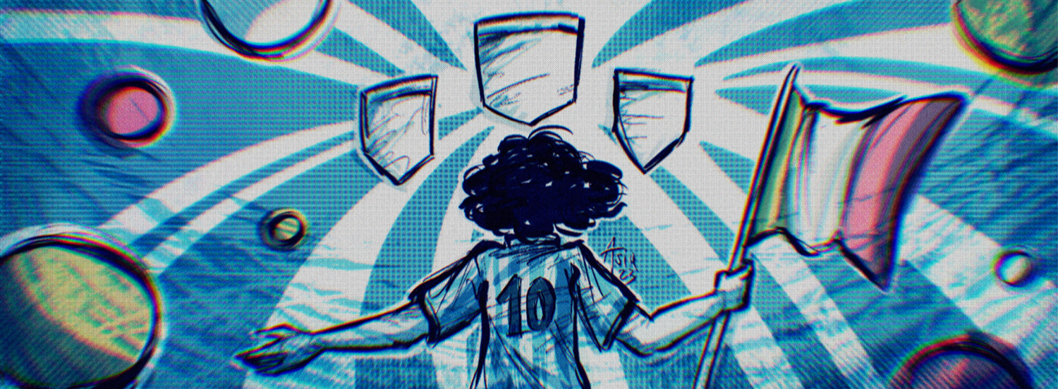 Illustrazione digitale di Asia Cipolloni, 2023, diplomata al Liceo artistico Volta di Pavia