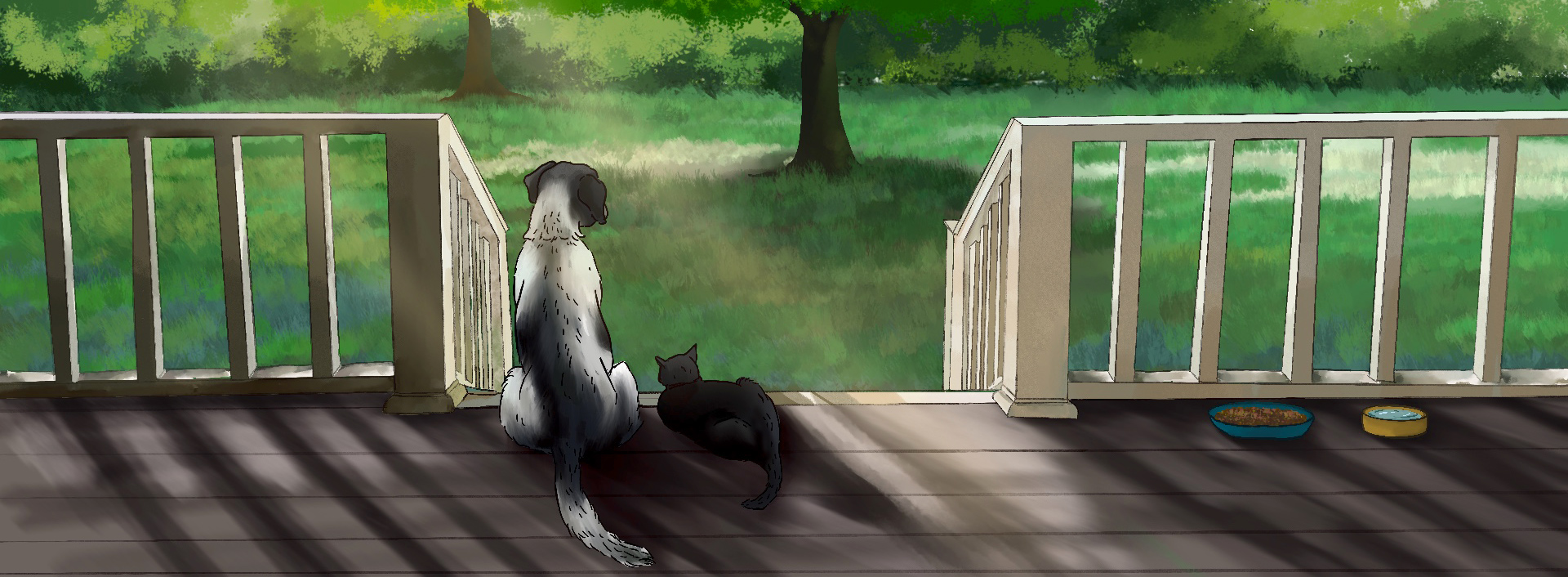 Illustrazione digitale di Adèle Baer, 2022