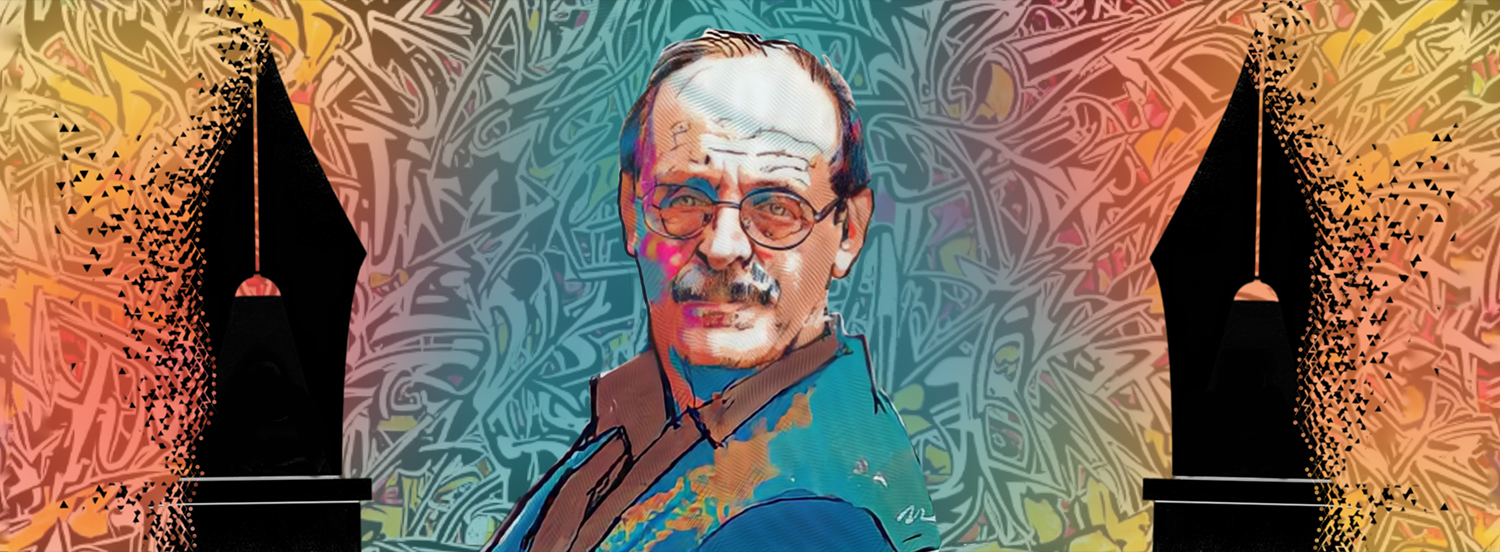 Illustrazione di Hernandez Mancia Andersson, 2023, studente del Liceo artistico Volta di Pavia. Tecnica mista