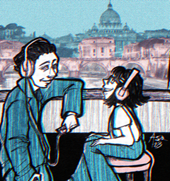 Illustrazione digitale di Asia Cipolloni, 2023, diplomata al Liceo artistico Volta di Pavia