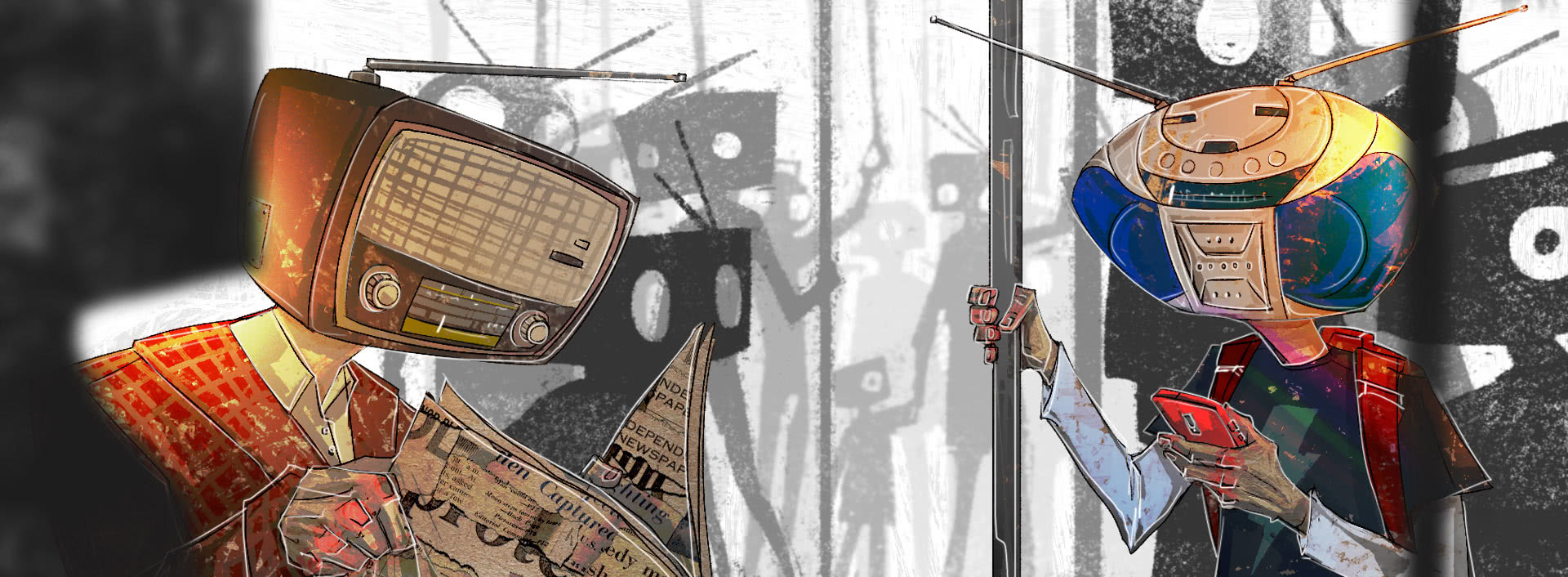 Illustrazione digitale di Diletta Tirrò, diplomata in Illustrazione e Animazione all'Istituto Europeo di Design di Milano, 2022