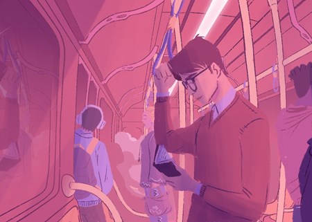 Illustrazione di Giuditta D'Annibale, 2022, studentessa presso l'Istituto Europeo di Design di Milano