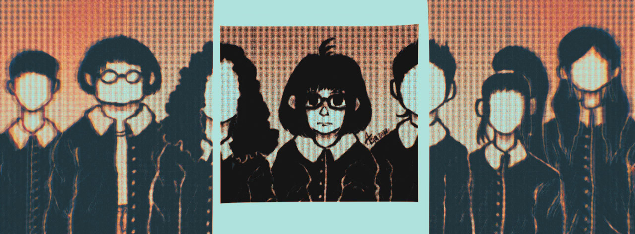 Illustrazione di Asia Cipolloni, 2023, diplomata al Liceo artistico Volta di Pavia