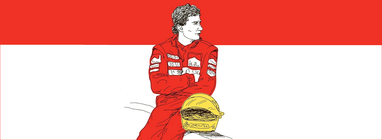 Immagine tratta dal libro "Suite 200. L'ultima notte di Ayrton Senna di Giorgio Terruzzi, 66thand2nd, 2024"