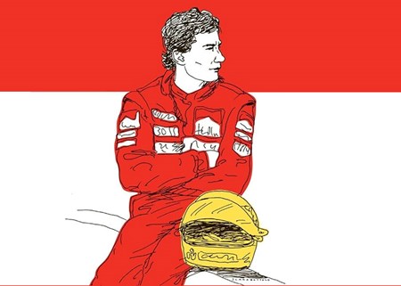 Immagine tratta dal libro "Suite 200. L'ultima notte di Ayrton Senna di Giorgio Terruzzi, 66thand2nd, 2024"