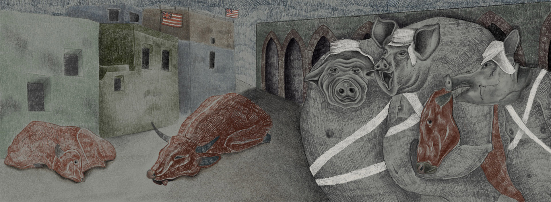 Illustrazione di Francesca Quagliano, 2022, studentessa del Triennio in Fashion Design presso NABA