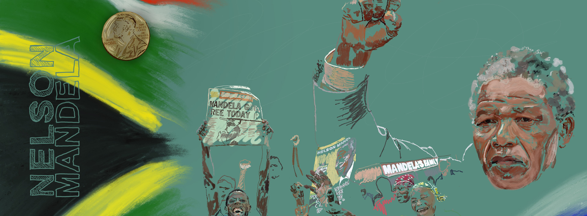 Illustrazione di Ana Maria Jucan, 2023, studentessa del Liceo artistico Volta di Pavia. Tecnica mista