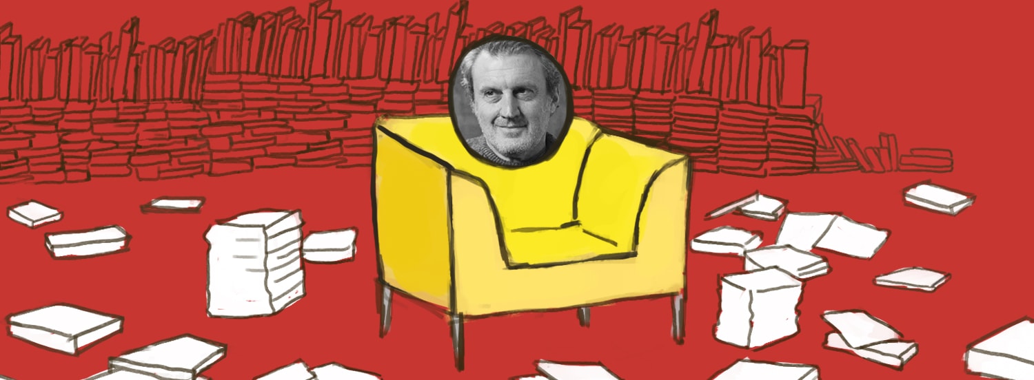 Illustrazione di Laura Bornea, 2021 - la sigla delle interviste "Il profumo delle pagine" è cantata da Laura Salvi - compositore Marco Zoppi