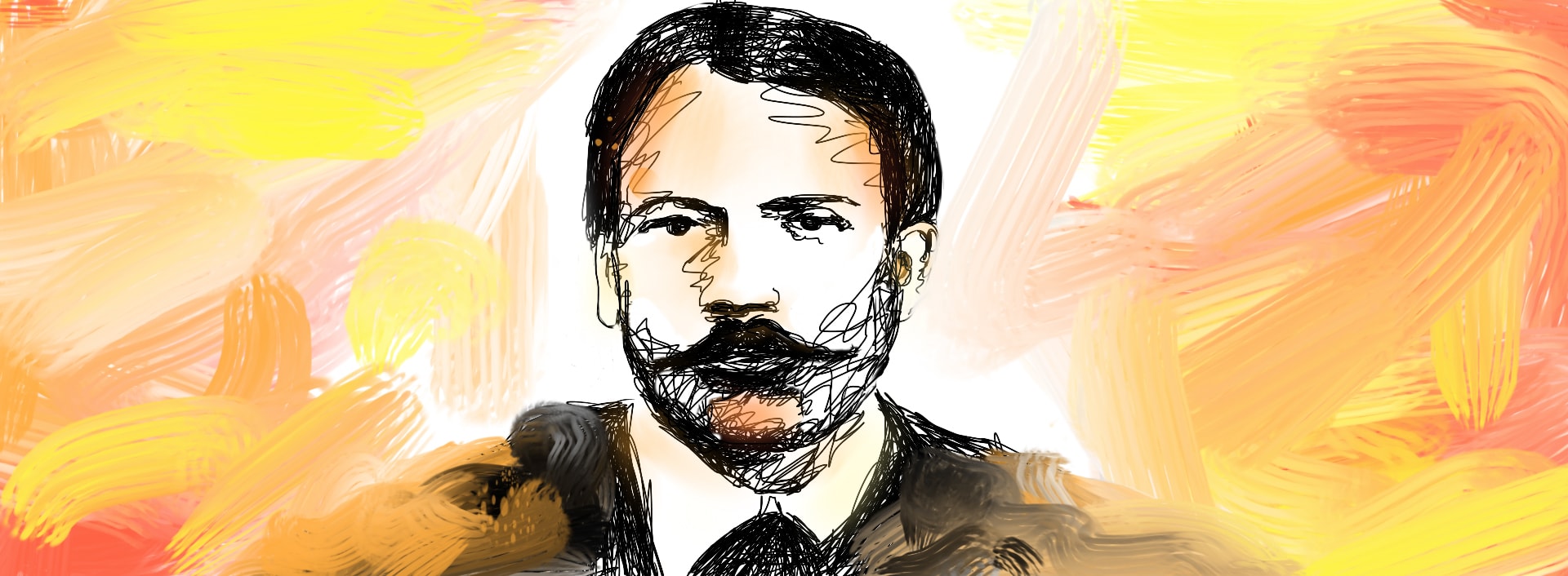 Illustrazione digitale di Andrea Celeste Ballini, 2022, diplomata al Liceo Artistico Volta di Pavia