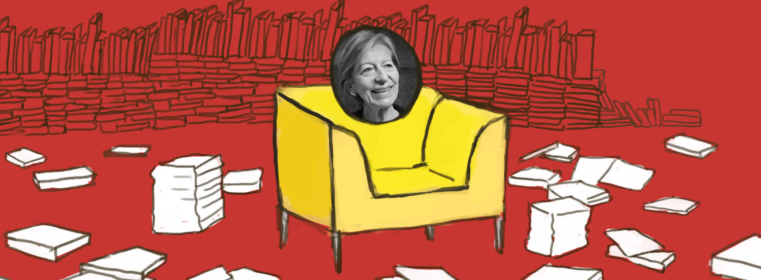 Illustrazione di Laura Bornea, 2021 - la sigla delle interviste "Il profumo delle pagine" è cantata da Laura Salvi - compositore Marco Zoppi