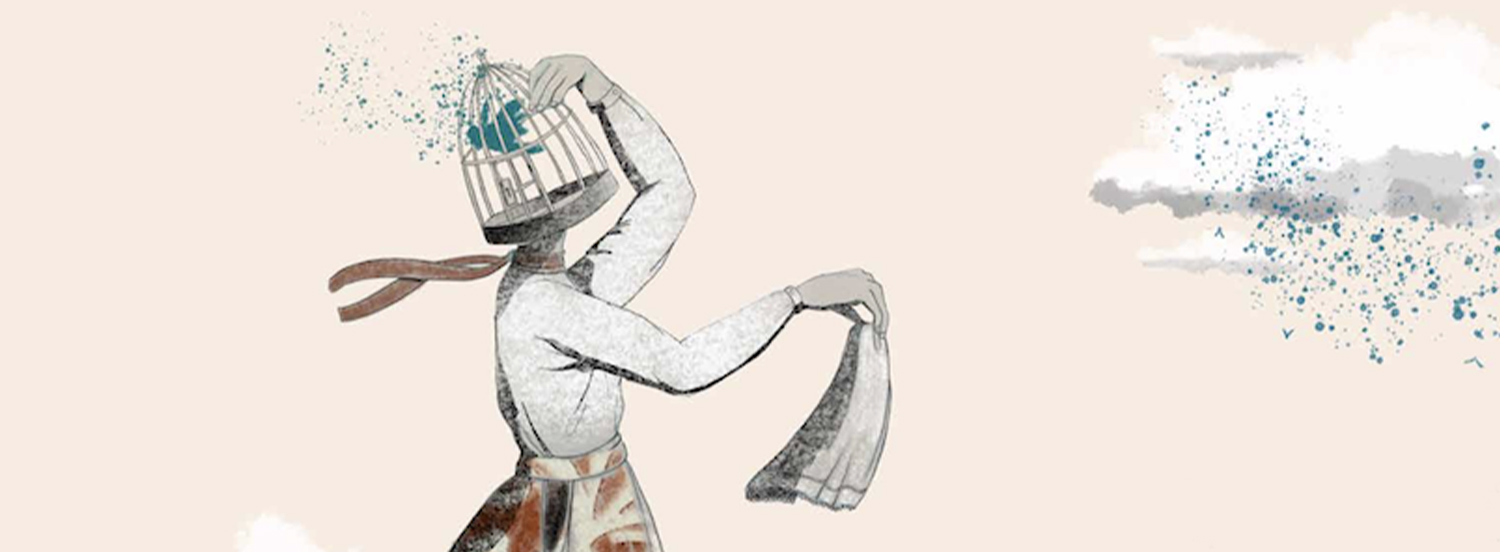 Illustrazione tratta da "Nica" di Mariagiulia Colace, Ideestortepaper 2022