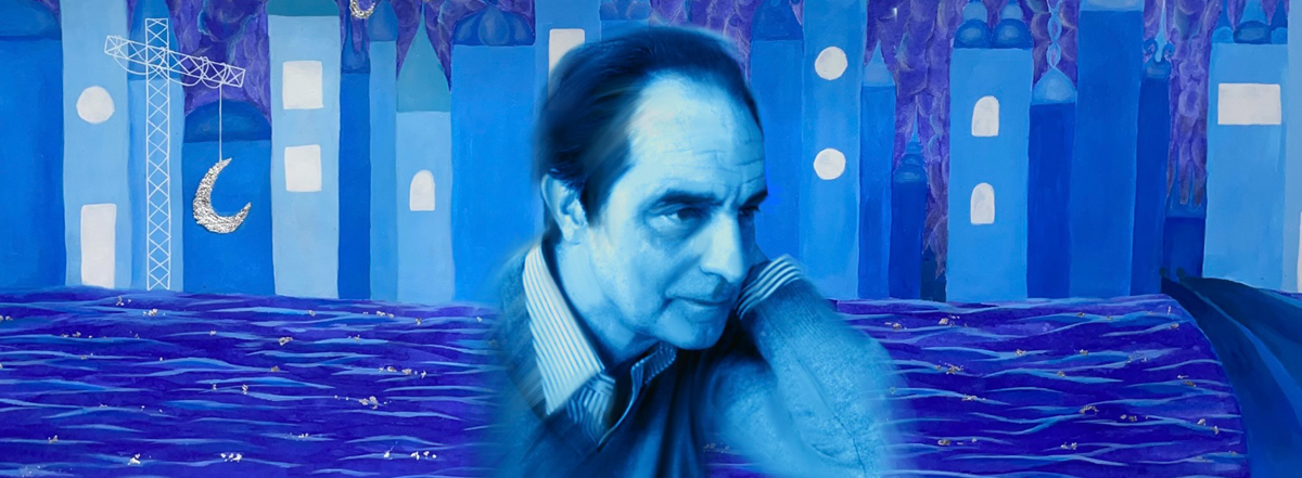 Illustrazione di Larisa Flutur, 2023, studentessa del Liceo artistico Volta di Pavia. Tecnica mista