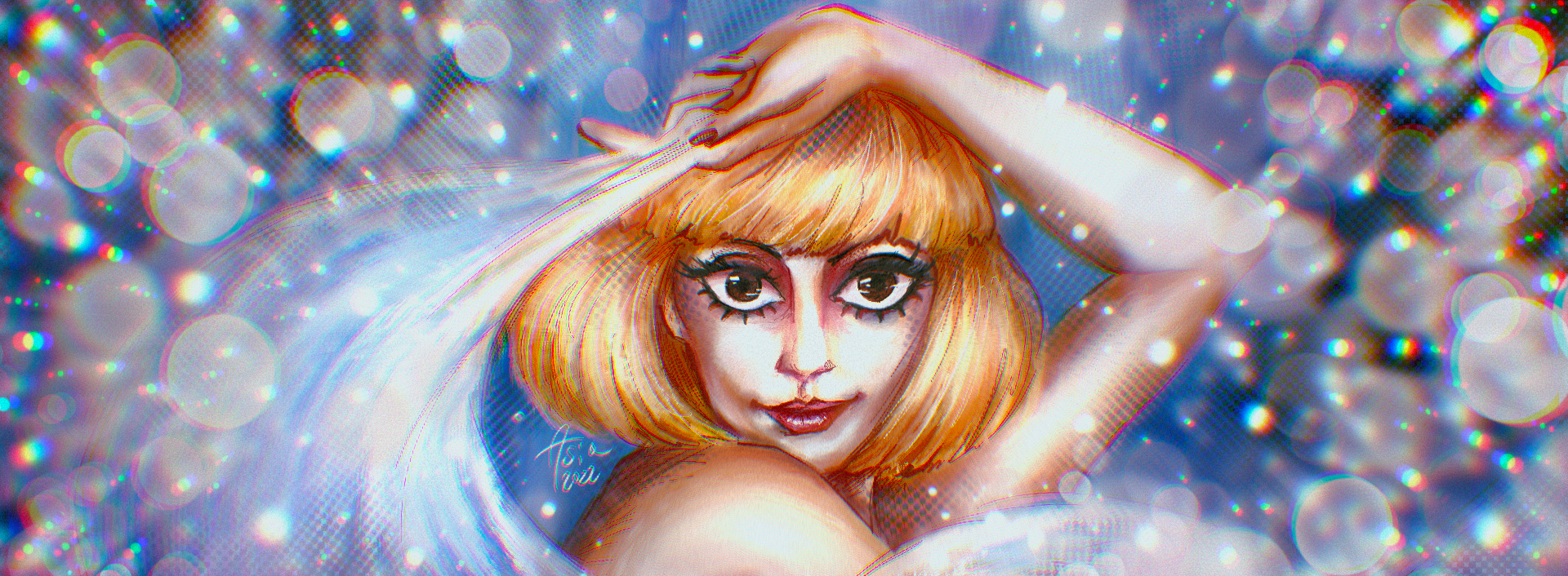 Illustrazione digitale di Asia Cipolloni, 2022, studentessa del Liceo Artistico A. Volta di Pavia