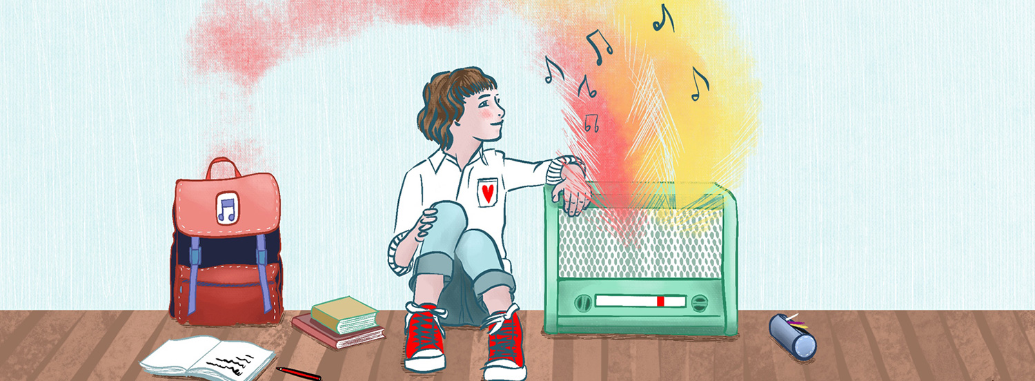 Illustrazione digitale di Cecilia Viganò, 2023