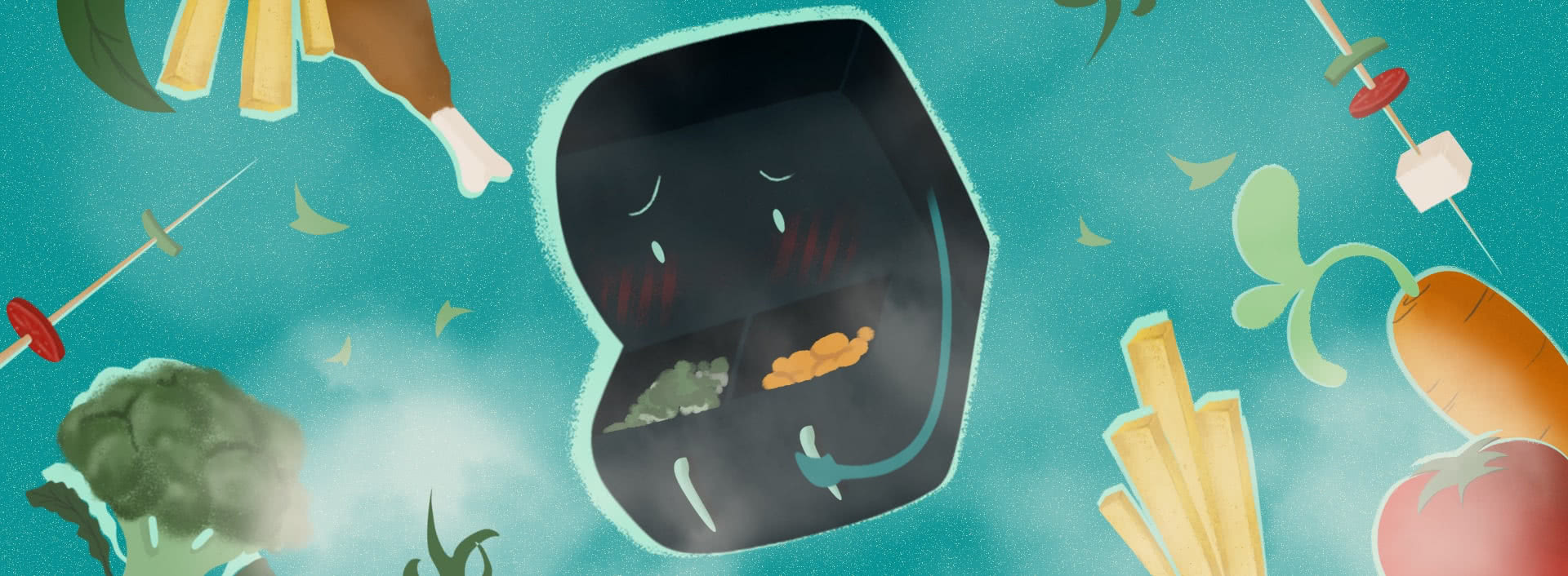 Illustrazione digitale di Sofia DeCamillis, 2022, studentessa presso l'Istituto Europeo di Design di Milano