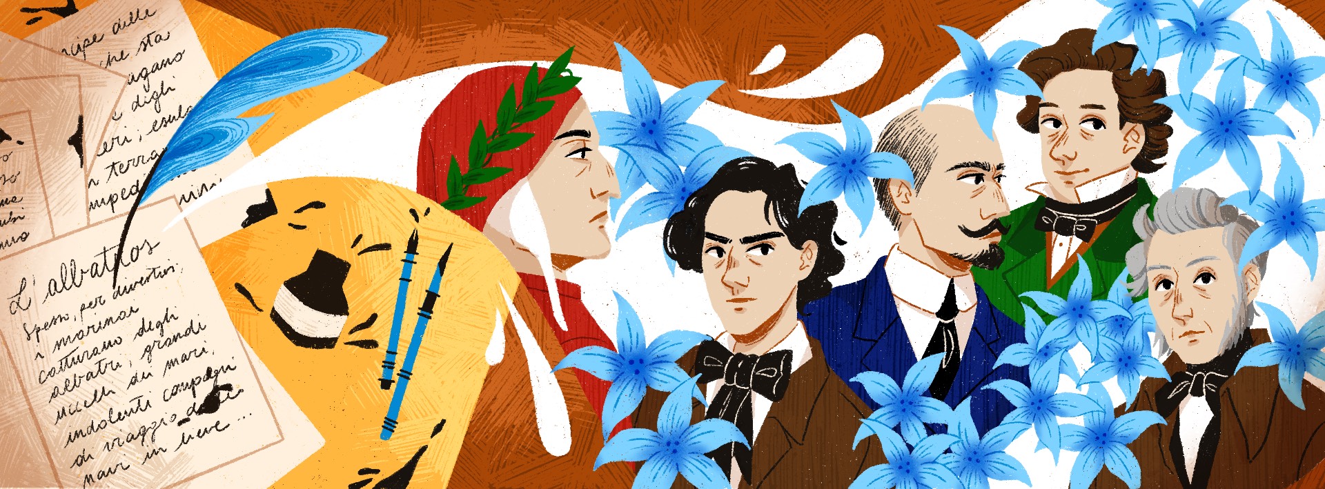 Illustrazione di Chiara Caiti, 2023, studentessa del Triennio in Graphic Design e Art Direction, NABA, Nuova Accademia di Belle Arti  